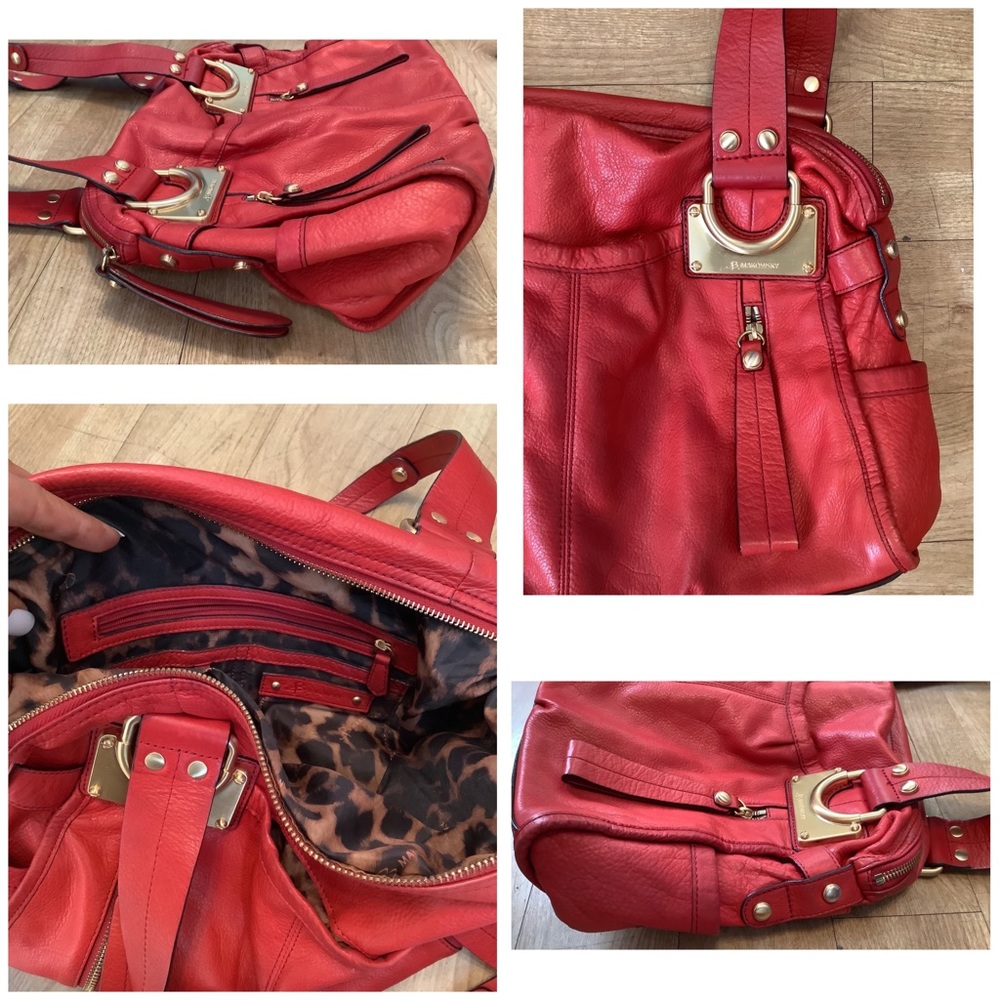 B. Makowsky Leather Hobo Bag - Picture 4 of 5